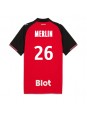 Stade Rennais Quentin Merlin #26 Domaci Dres 2025-26 Kratak Rukavima
